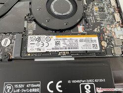 M.2-2280固态硬盘可以被替换。