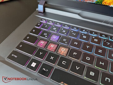 WASD 键，左侧无 fn 键