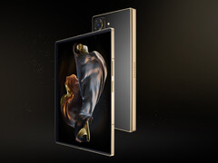 三星以往的 W 系列可折叠手机的设计比普通的Galaxy Z Fold 同胞兄弟更炫目,图为 W25。(图片来源:三星)