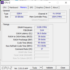 CPU-Z内存