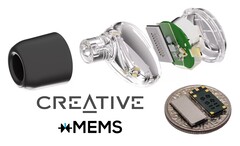 Creative 的耳塞即将采用 xMEMS 的创新驱动器（图片来源：xMEMS - 已编辑）
