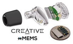 Creative 的耳塞即将采用 xMEMS 的创新驱动器(图片来源:xMEMS - 已编辑)