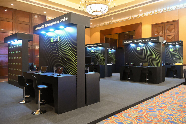 GeForce 现在演示在各种尺寸的屏幕上运行