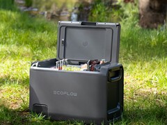 EcoFLow Glacier Classic 是一款可充电的便携式冷却器，可以冷藏和冷冻饮料和食物。 图片来源：EcoFlow