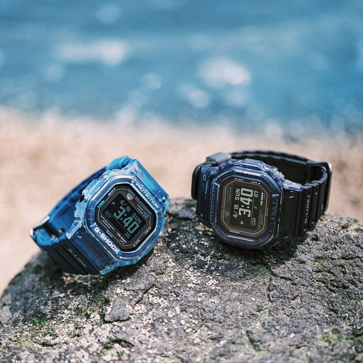左起卡西欧 GBX-H5600-2、GBX-H5600-1。