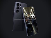 三星展示了Galaxy S26 Ultra 的隐私显示屏（图片来源：Samsung / @OnLeaks /Android Headlines，有删改）