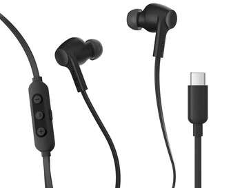 贝尔金 SoundForm 有线耳塞的线缆长达 4 英尺。(图片来源：Belkin）