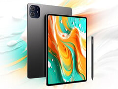 ArtPad 可能会随附 T-Pen 2 一起发货。图为：一张展示平板电脑和触控笔的宣传图片。