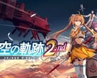《空之轨迹 第二章 重制版》的官方主视觉图。
