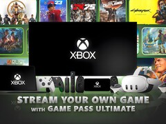 显示 Xbox Game Pass Ultimate 云流媒体的横幅
