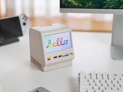 Wokyis 是一款复古主题的扩展坞，适用于Apple Mac mini。(图片来源：Prelaunch）