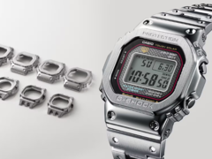 卡西欧 G-Shock GMW-B5000D-1C 腕表即将登陆英国。(图片来源：卡西欧）
