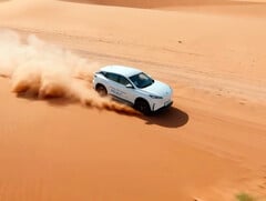 集成北斗系统的东风 EV01 SUV。(图片来源:东风汽车)