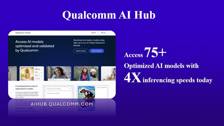 有了高通公司的 AI Hub，开发人员可以立即为他们的应用程序做好 Ai-ready 准备。