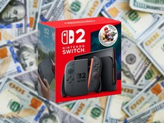 任天堂 Switch 2 基本款的官方售价为 449.99 美元。(图片来源：任天堂，Unsplash，经编辑）