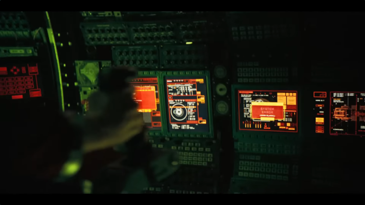 飞船上有很多物理控制装置，我们非常喜欢。