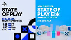 一则宣布索尼“State of Play”活动的横幅
