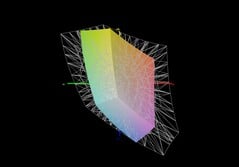Acer Nitro V 16 AI vs sRGB