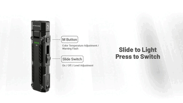 手电筒功能。(图片来源：Nitecore）