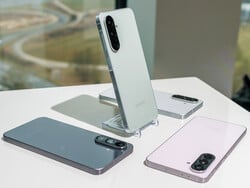 Galaxy A56 的各种颜色（图片来源：Daniel Schmidt）