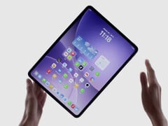 Oppo Pad 5 的四边显示屏边框相对纤薄。(图片来源：Oppo） 