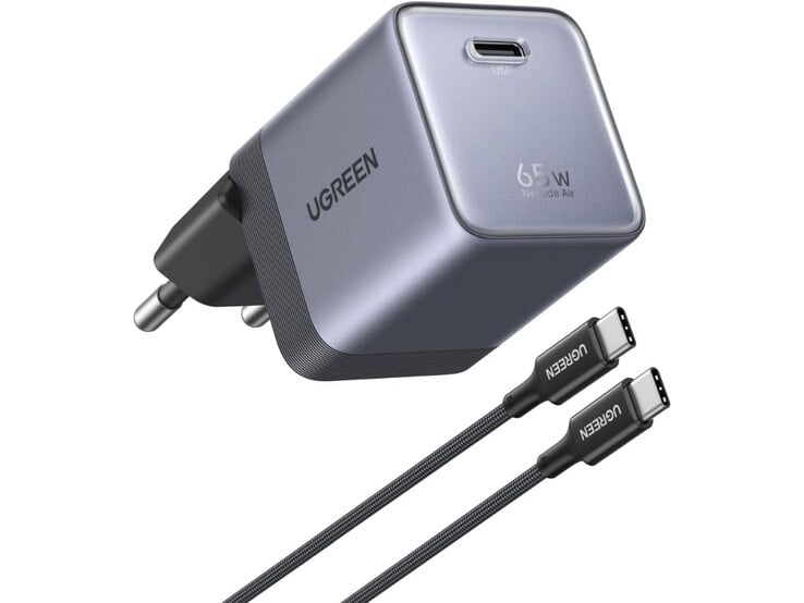 欧盟版 Ugreen Nexode Air 65W GaN 充电器