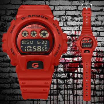 卡西欧 G-Shock DW-6900RRB-4。(图片来源:@geesgshock on Instagram)