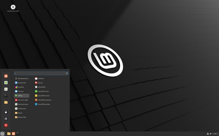 Linux Mint 22 中的肉桂 6.2 桌面。(图片来源：Linux Mint）