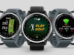 Garmin Approach S44（如图）和 S50 手表可通过系统软件 6.58 进行更新。