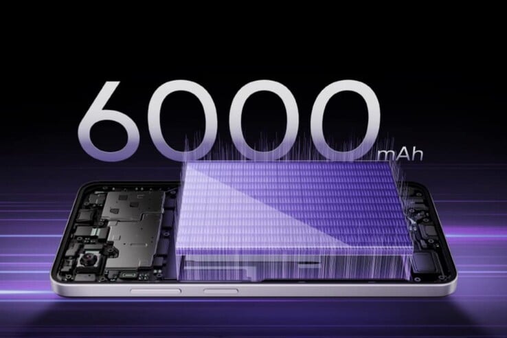 Realme Narzo 80 Lite 5G 拥有 6,000 mAh 电池（图片来源：Realme）