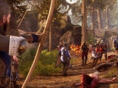 显示几名骑士之间战斗的图片。(图片来源：Steam）