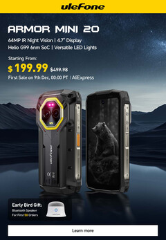 铠甲迷你 20 家族不断壮大(图片来源:Ulefone)