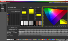 未经校准的 Colorchecker