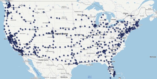 2023年，高速电动充电器将遍布美国，而这只是一个供应商。(图片来源：Electrify America)