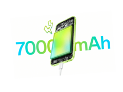 一加 N6 Lite 配备了一块 7,000mAh 的电池。