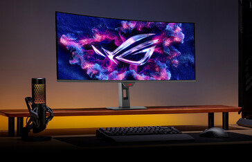 ROG Strix OLED XG34WCDG。(图片来源：华硕）