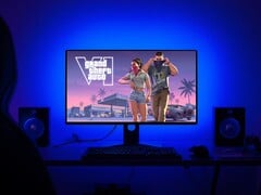GTA 6 PC 移植版在游戏显示器上的画面