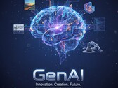 GenAI：下一代数字创意的大脑。(图片来源：AI generated）