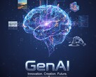 GenAI：下一代数字创意的大脑。(图片来源：AI generated）