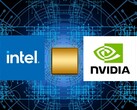 Nvidia 已向英特尔投资 50 亿美元，并与 Team Blue 共同开发芯片。(图片来源：英特尔、Nvidia、Pixabay，经编辑）