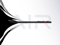 RedMagic 11 Air 即将在中国上市。图：手机侧面宣传图。(图片来源：RedMagic）