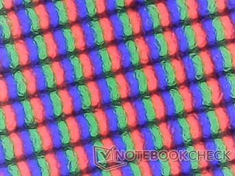 哑光的RGB子像素阵列。没有QHD触摸屏选项