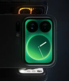 小米 17 Pro 将采用后置显示屏。(图片来源：小米）