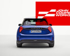 新款 Mini Cooper SE 最终将以 John Cooper Works 版本发布，该版本有望带来更多性能、乐趣和造型变化。(图片来源：Mini - 已编辑）