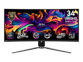 MPG 341CQPX 是微星今年推出的两款 34 英寸 QD-OLED 显示器之一。(图片来源：微星科技）