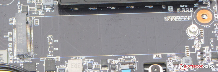 有空间可以放置第二块NVMe SSD。