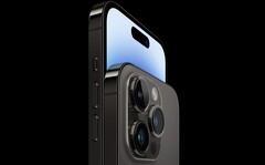 Apple iPhone 14 Pro Max有一个6.7英寸的显示屏，有太空黑的版本。(图片来源:Apple)