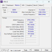 CPU-Z 内存