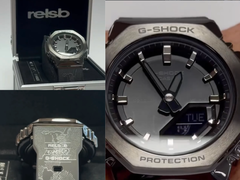 新款 G-Shock GM-S2110B-8ARLSB 将由卡西欧和西班牙说唱歌手 Rels B 共同打造。