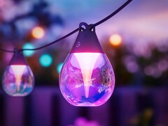 长 96 英尺（30 米）的 Govee 户外透明灯泡串灯已经到货。(图片来源：Govee）